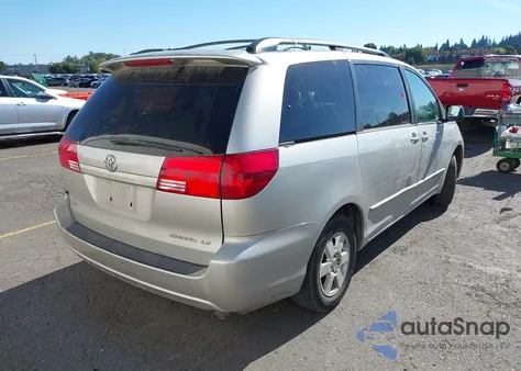 2004 Toyota Sienna Le из США, поврежденный, VIN 5TDZA23C24S181563